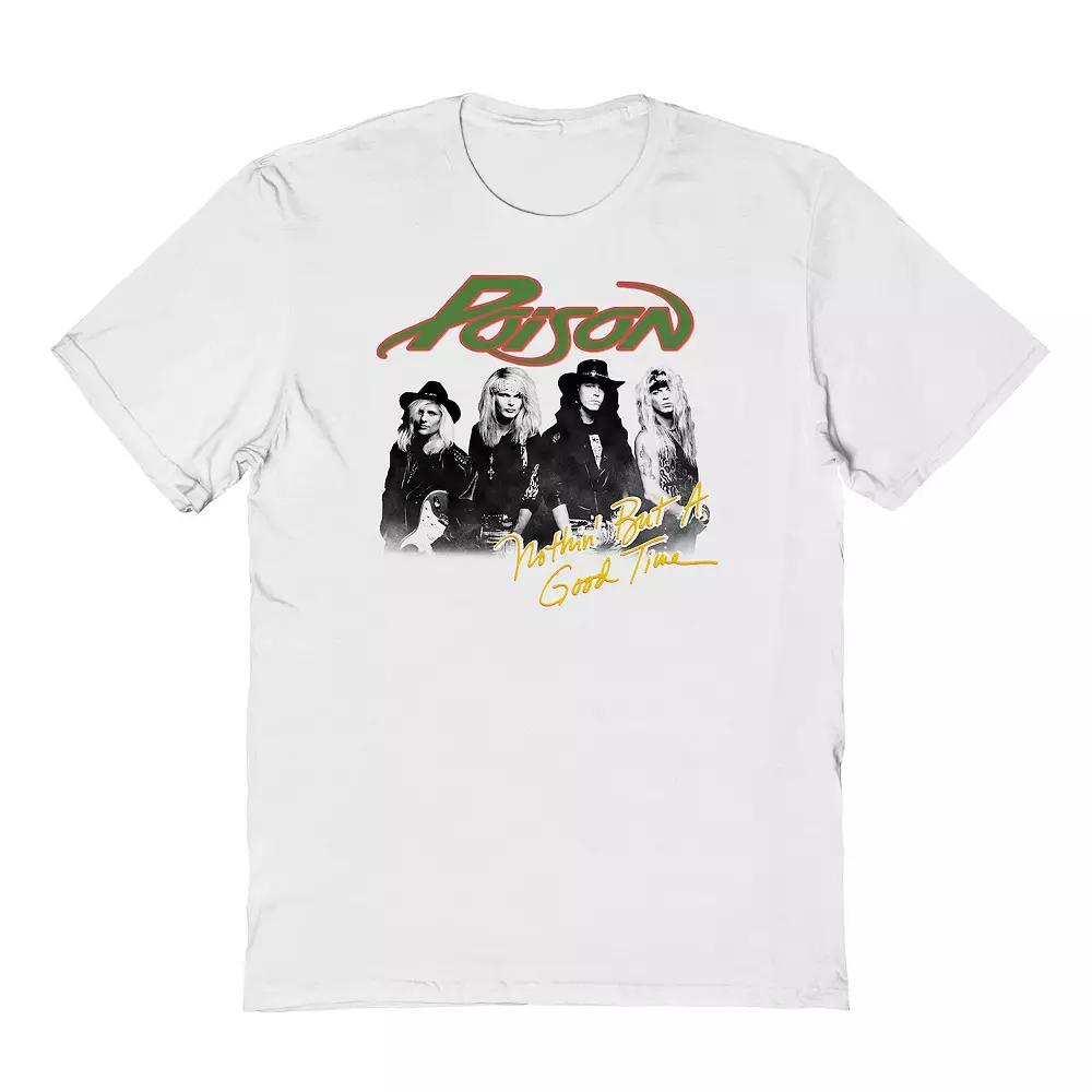 Men's Graphic Tee Nothing But A Good Time, Size: XXL, White Product Image