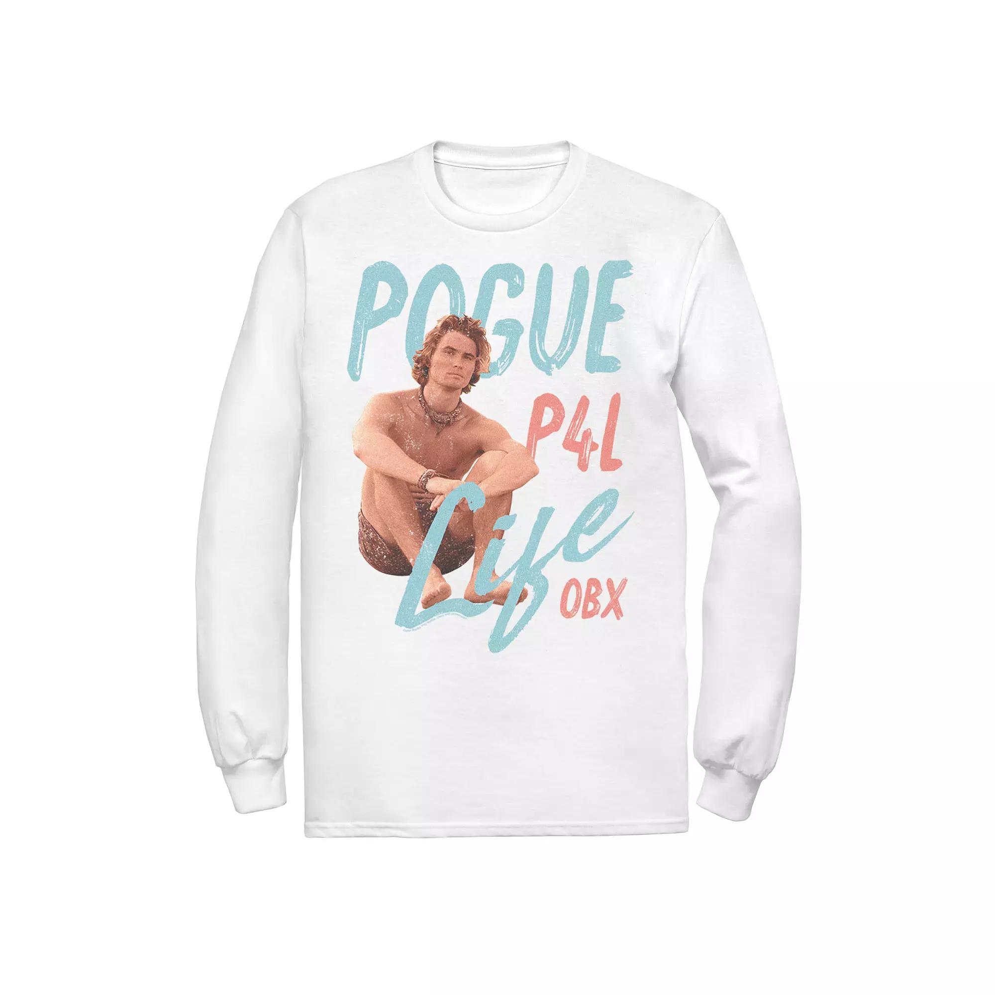 Men's Outer Banks John Pogue Life Collage Tee, Boy's, Size: Small, White Product Image