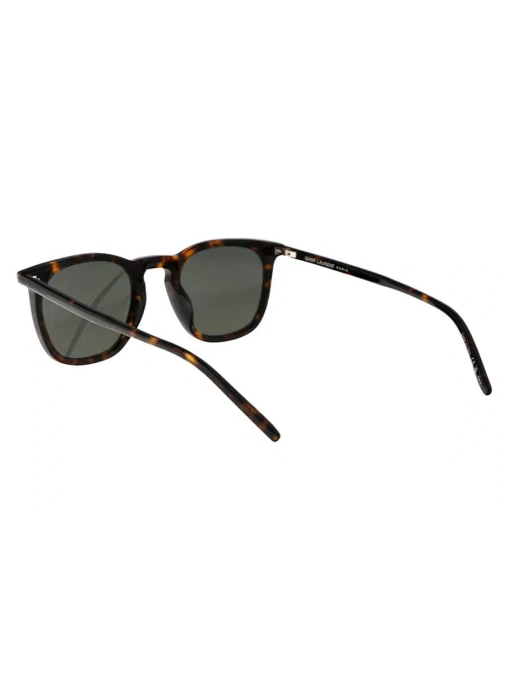 CARTIER Sunglasses In Gold Brown Green Product Image