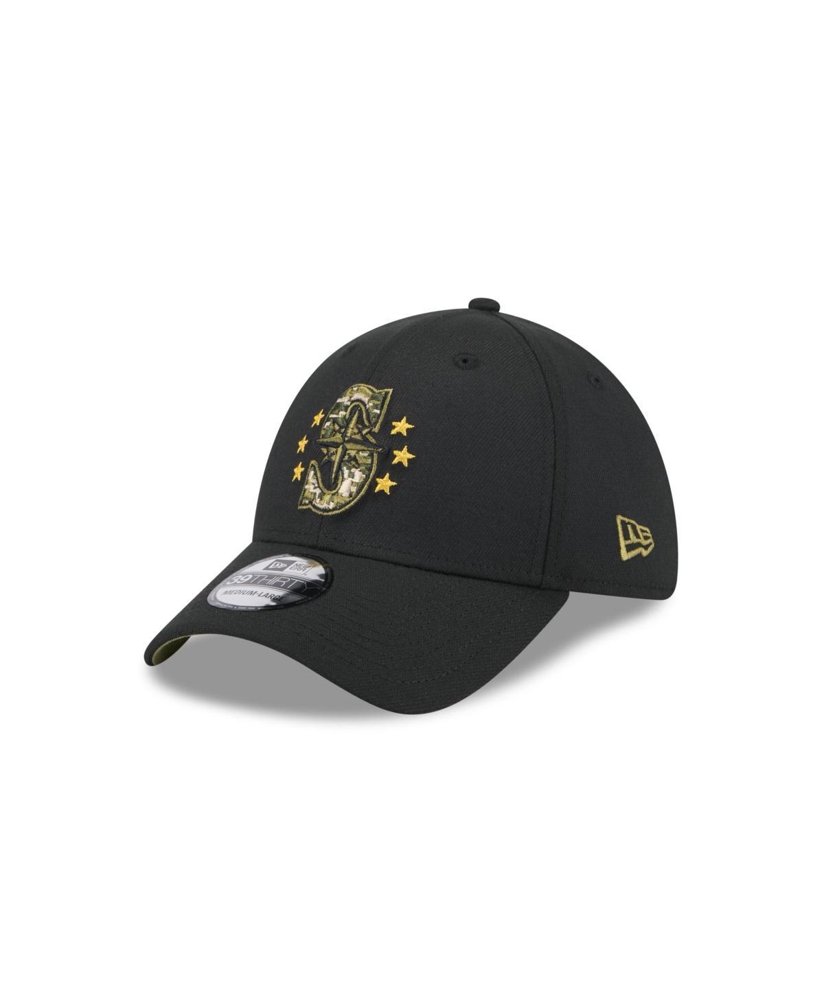 Mens New Era Seattle Mariners 2024 Armed Forces Day 39THIRTY Flex Hat Product Image