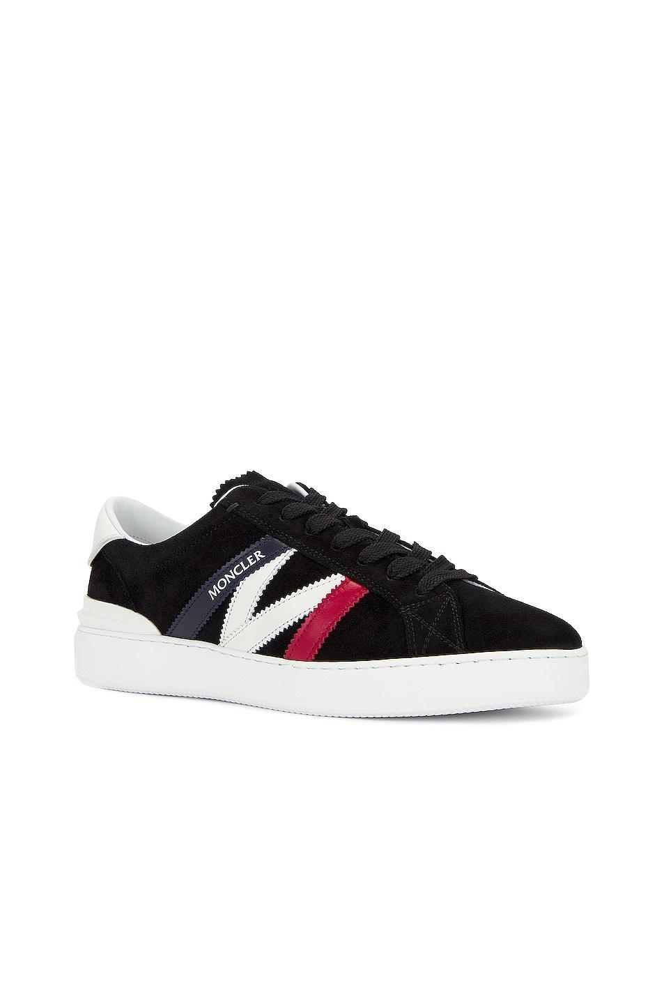 Moncler Mens Monaco Low Top Sneakers Product Image