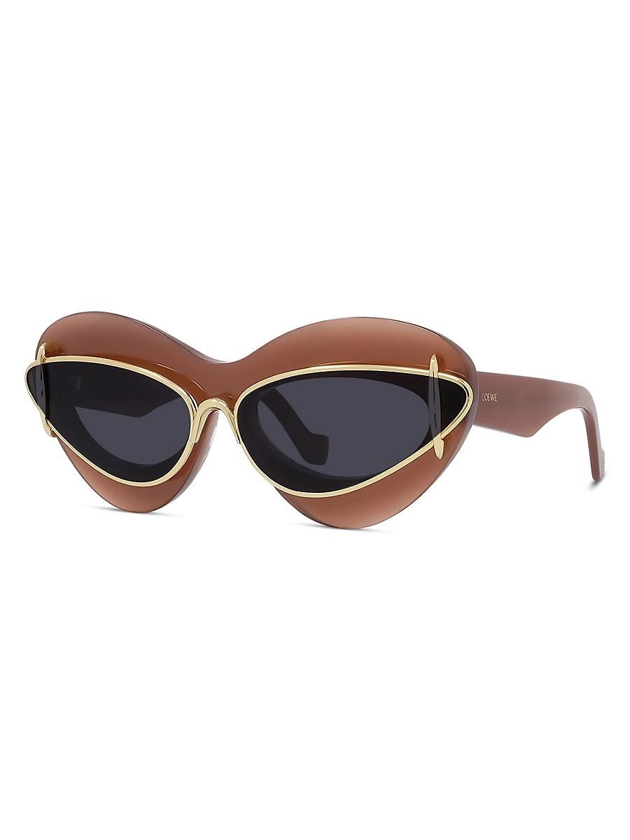 Loewe Double Frame Cat Eye Sunglasses, 67mm Product Image