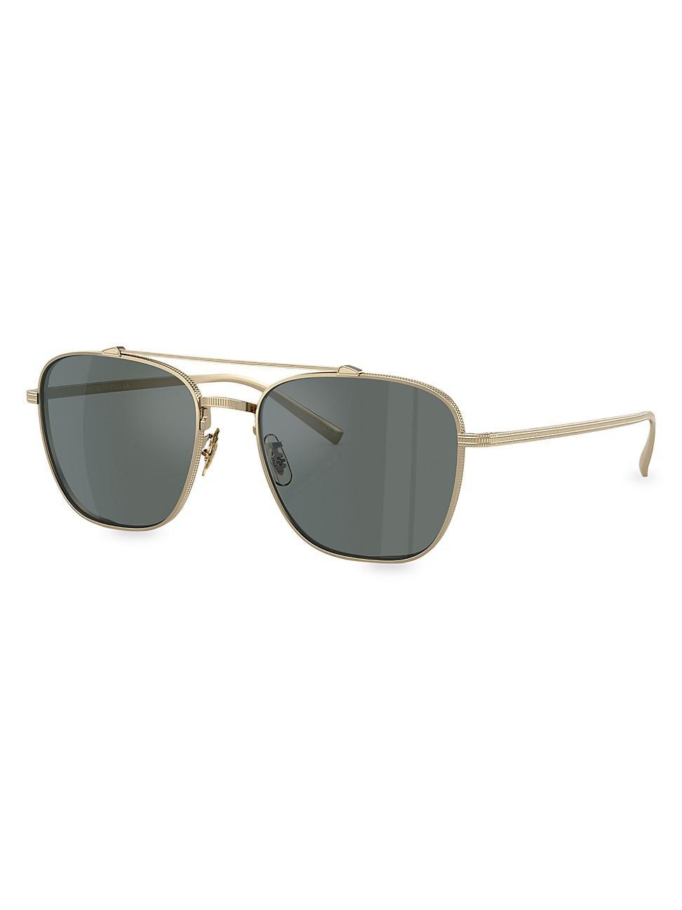 Mens 55MM Aviator Sunglasses Product Image