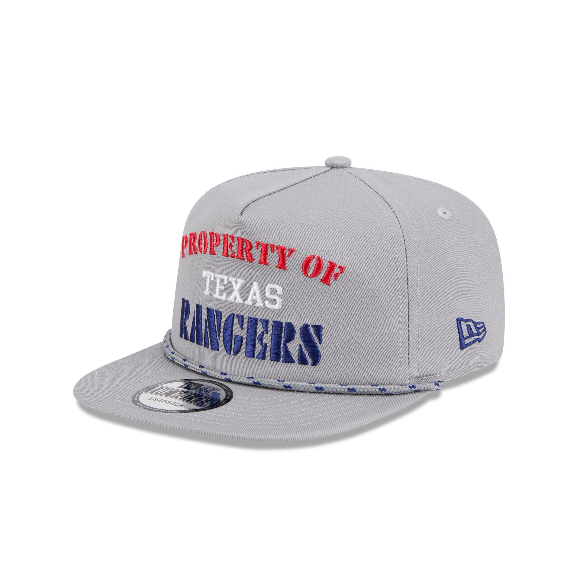 Texas Rangers Vintage Gray Rope Golfer Hat Male Product Image