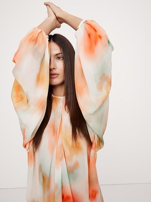Chiffon Twist-Neck Top Product Image