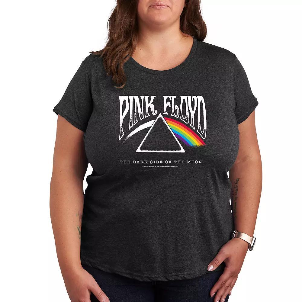 Womens The Office Dunder Mifflin Logo Graphic Tee Heather Grey Product Image