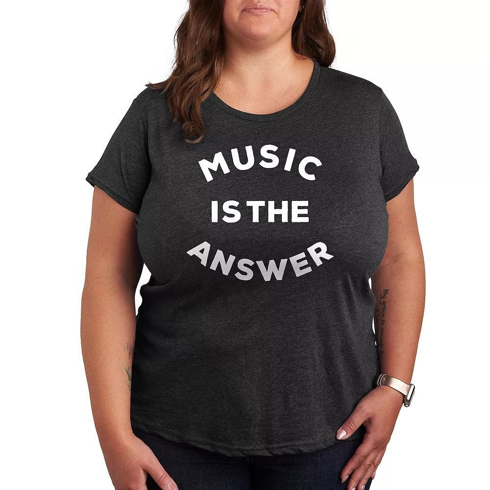 Disney's Mickey Mouse Plus Classic 1928 Graphic Tee, Women's, Size: 4XL, Heather Grey Product Image