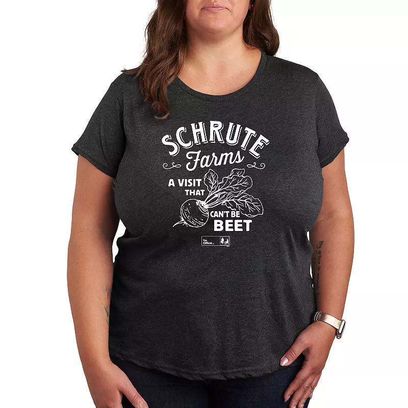 Plus Obviously Not The Instructor Graphic Tee, Womens Heather Grey Product Image