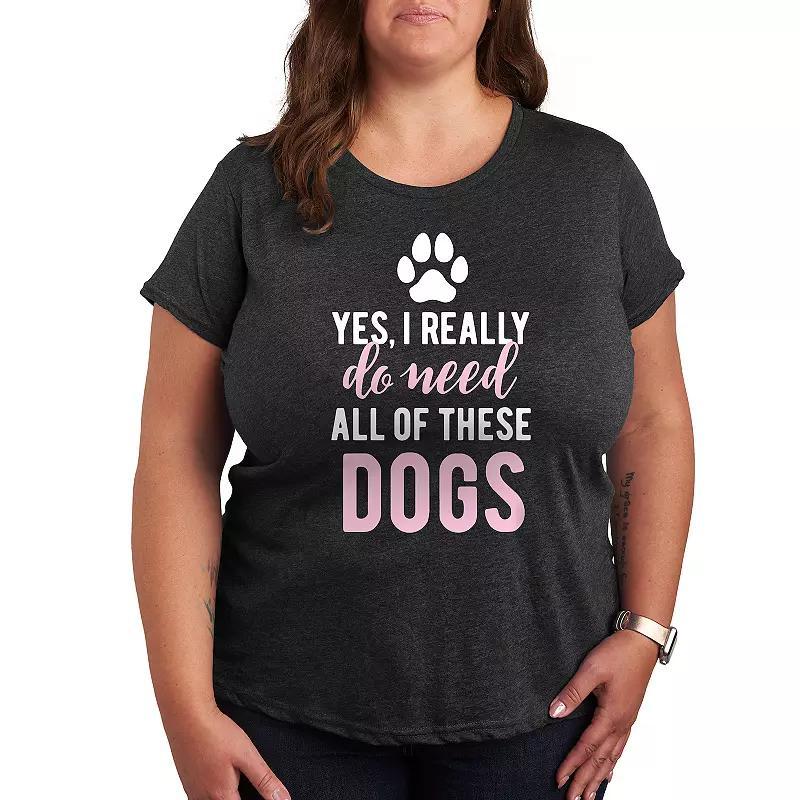 Disneys Encanto Plus Hola Casita Graphic Tee, Womens Heather Grey Product Image