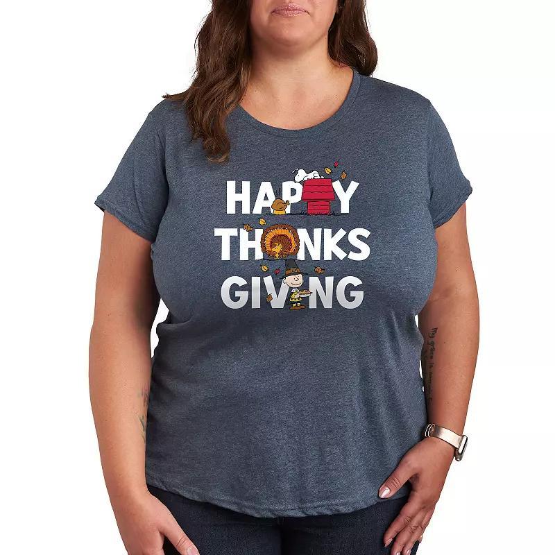 Plus Dr. Seuss Teaching Is My Thing Graphic Tee, Womens Grey Blue Product Image