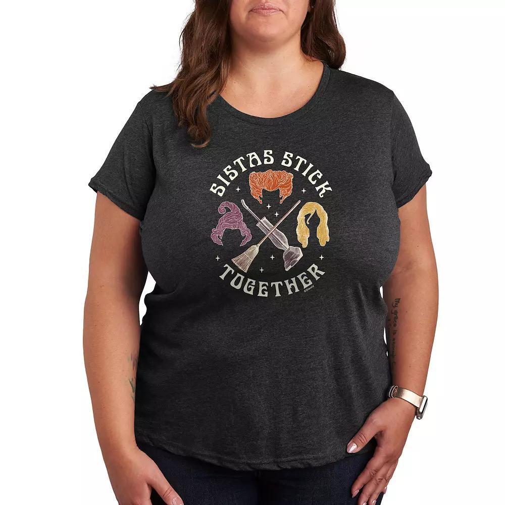 Plus Be Kind Graphic Tee, Womens Grey Green Product Image