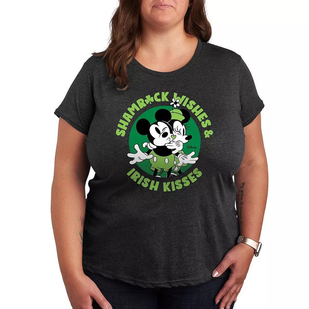 Women's Sketchy Hearts Graphic Tee, Size: Small, Heather Grey Product Image