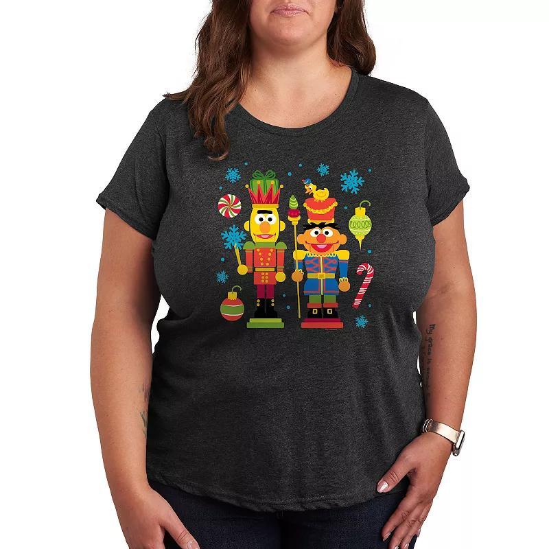 Plus Encouraging Words Daisy Graphic Tee, Womens Product Image