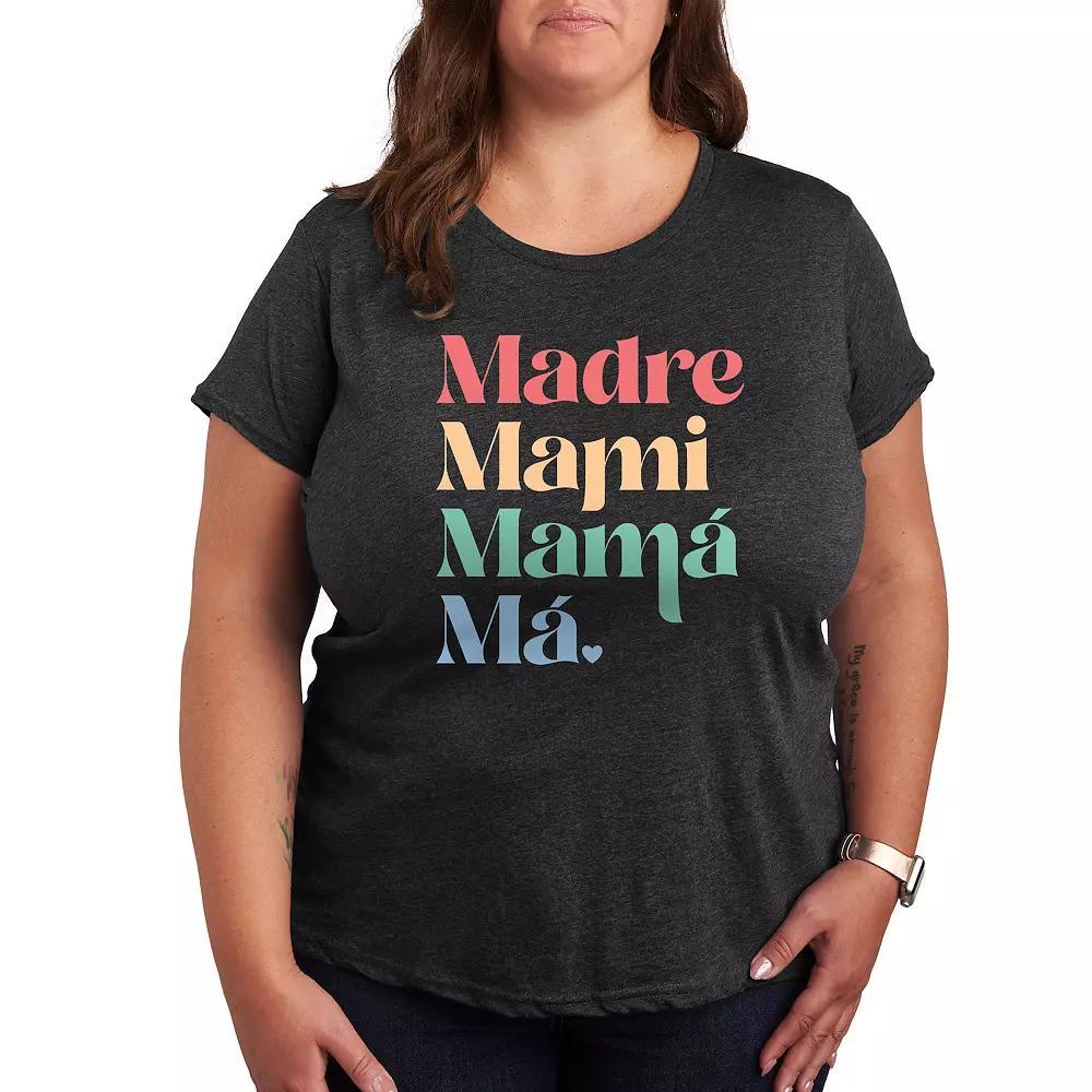 Plus Madre Names Graphic Tee, Womens Product Image