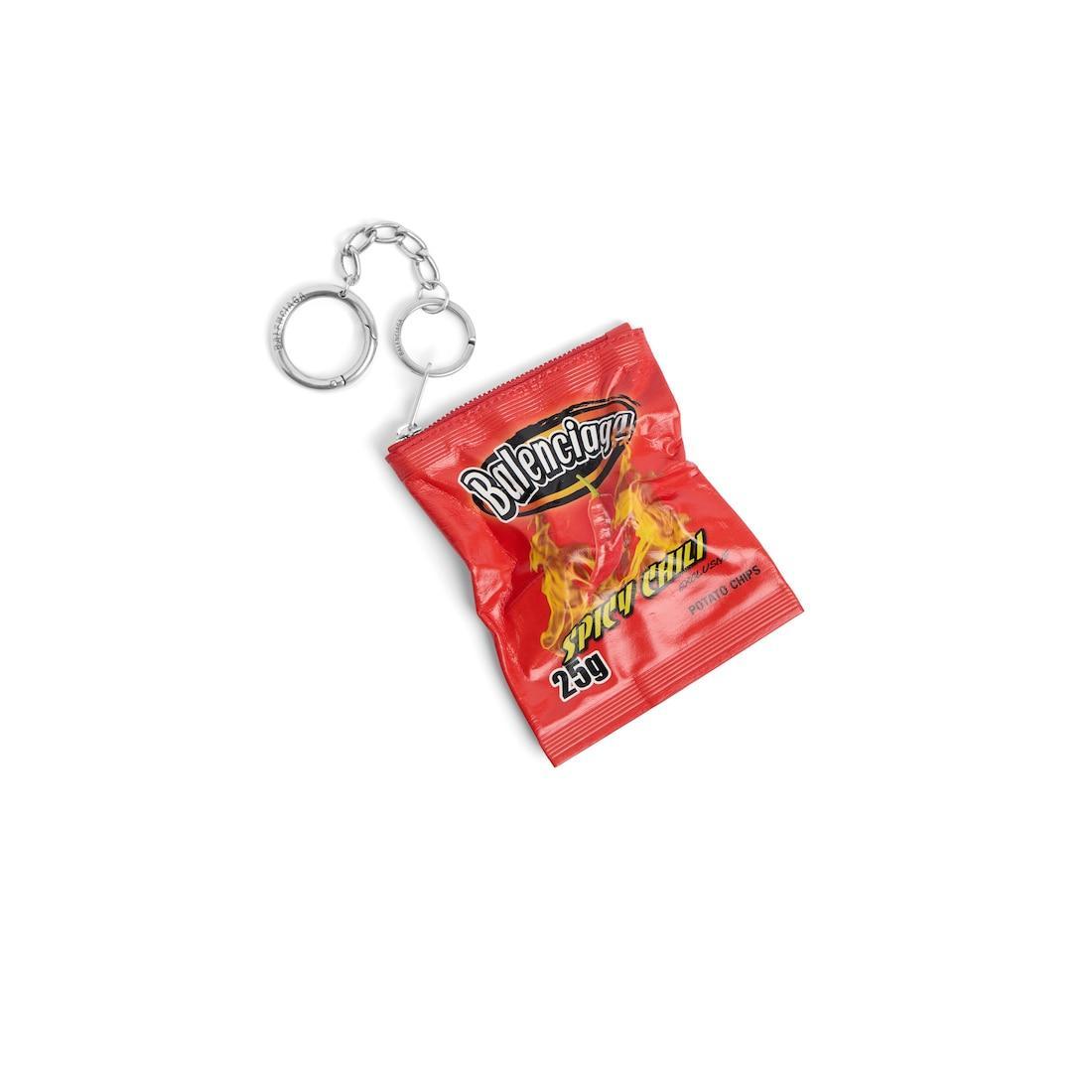 Charm/keychain Chips in Red Product Image