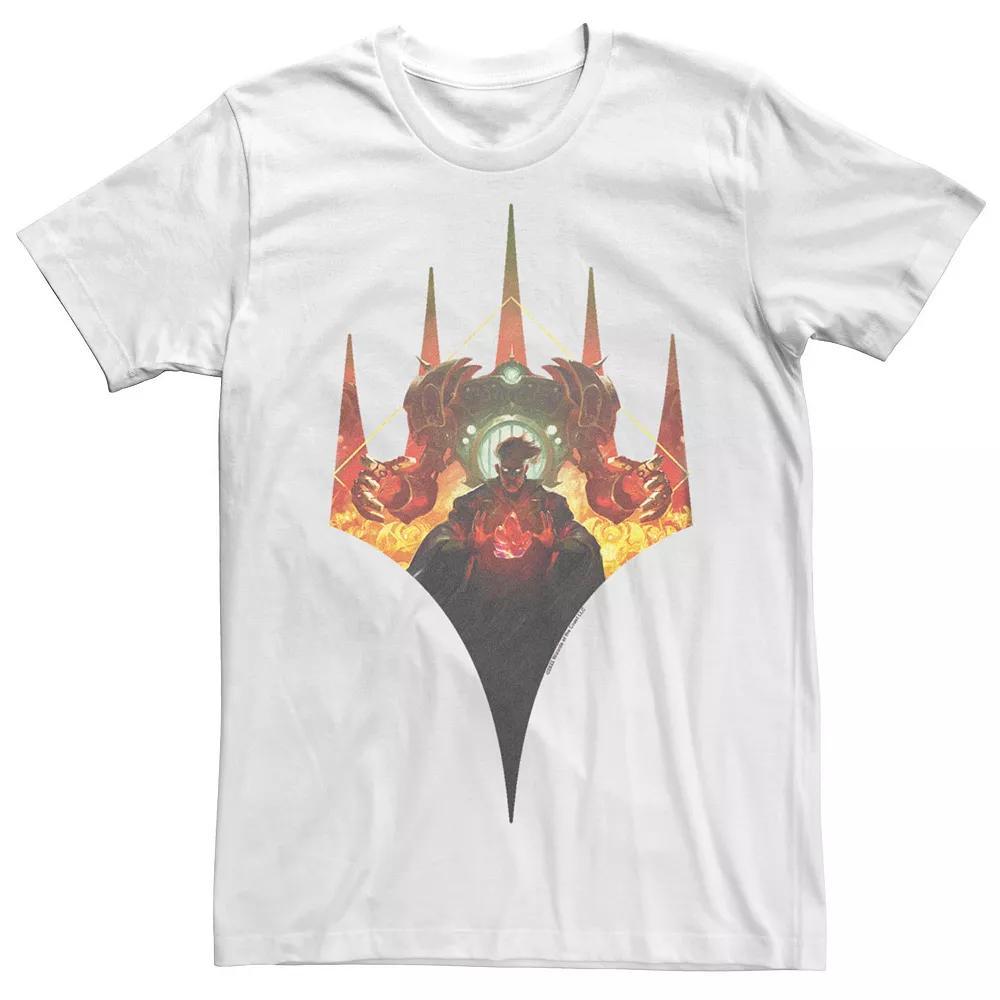 Men's Magic: the Gathering Urza Planeswalker Symbol Tee, Size: Small, White Product Image