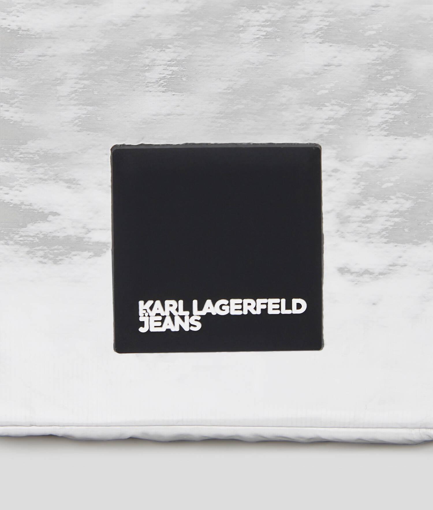 KLJ BOX LOGO METALLIC MINI HOBO BAG Product Image