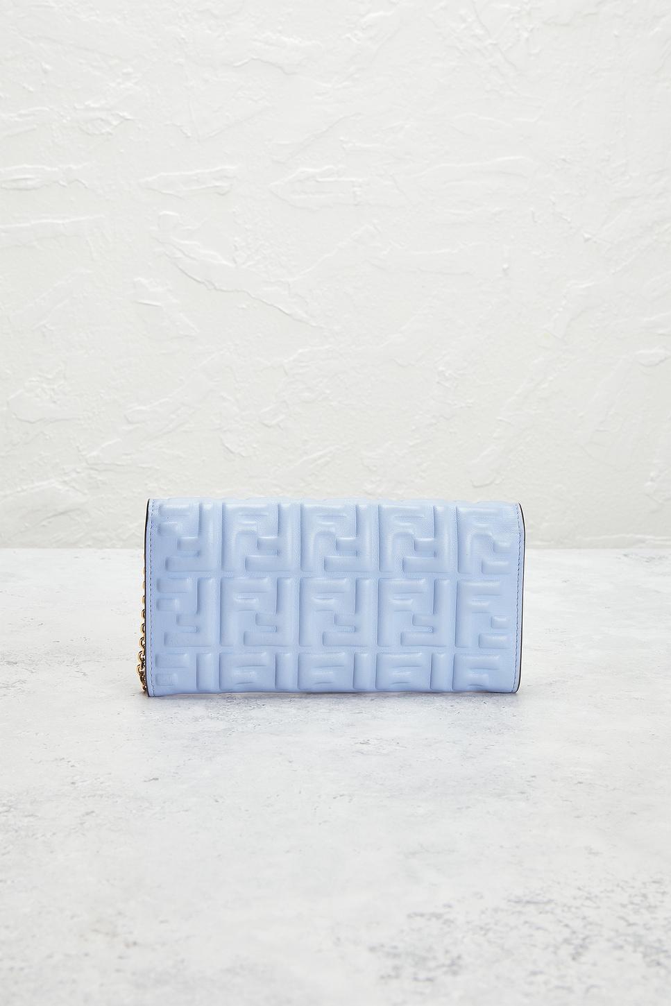 Fendi Embossed FF Continental Wallet On Chain FWRD Renew Product Image