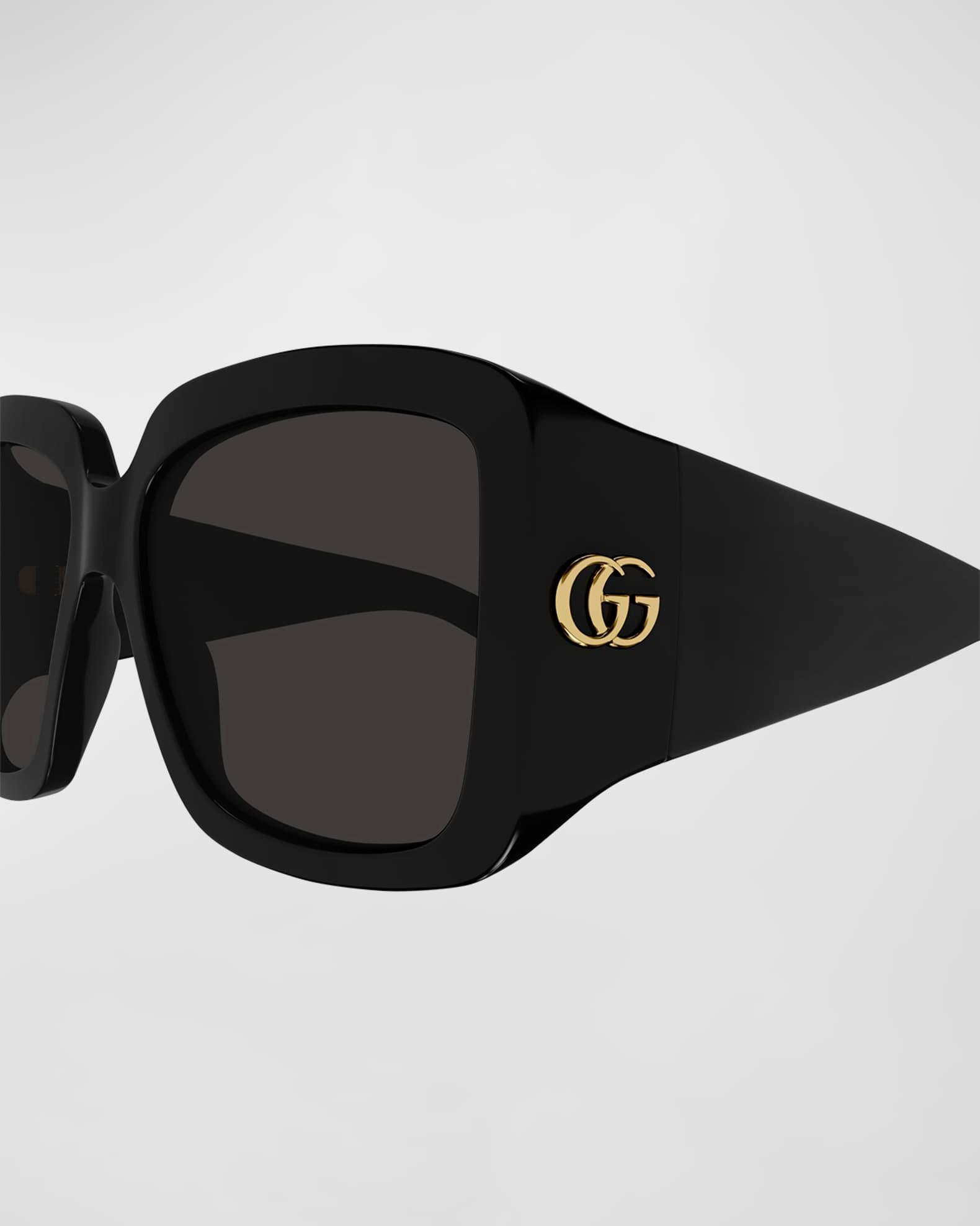 GG Plastic Rectangle Sunglasses  Product Image
