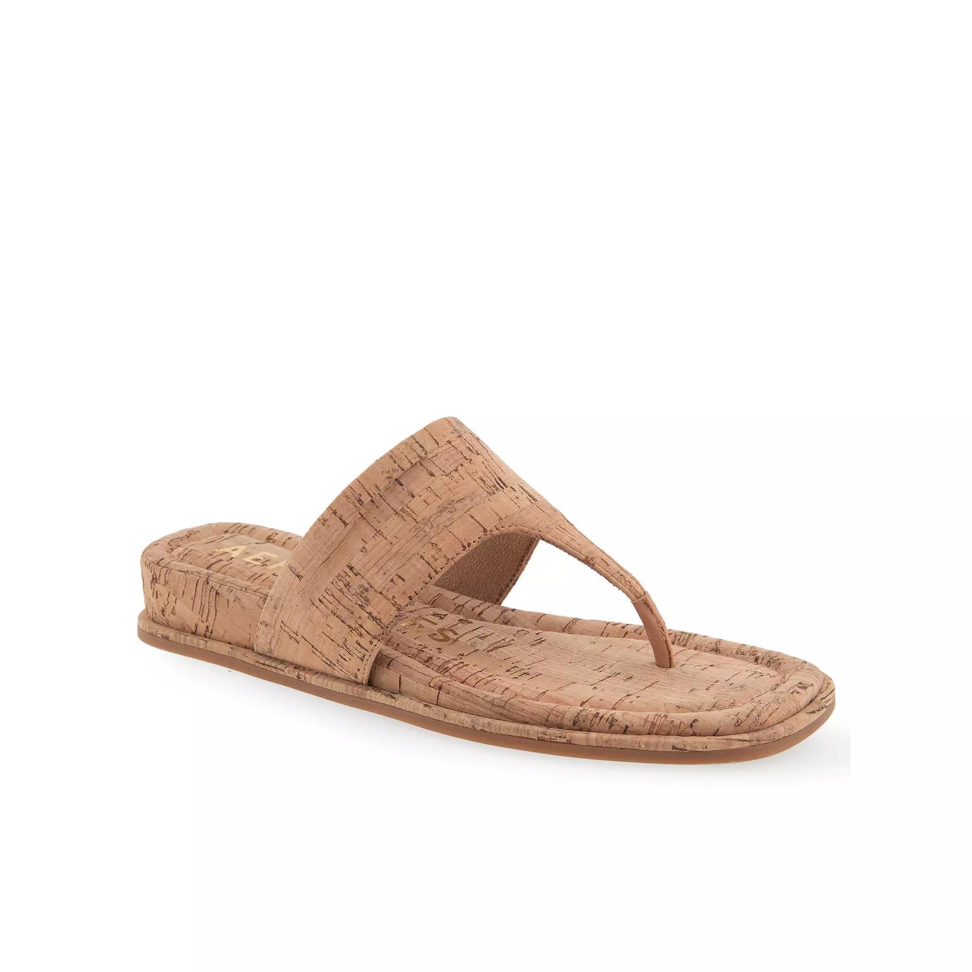 Aerosoles Barry Women's Wedge Sandals, Size: 12, Brown Combo Product Image
