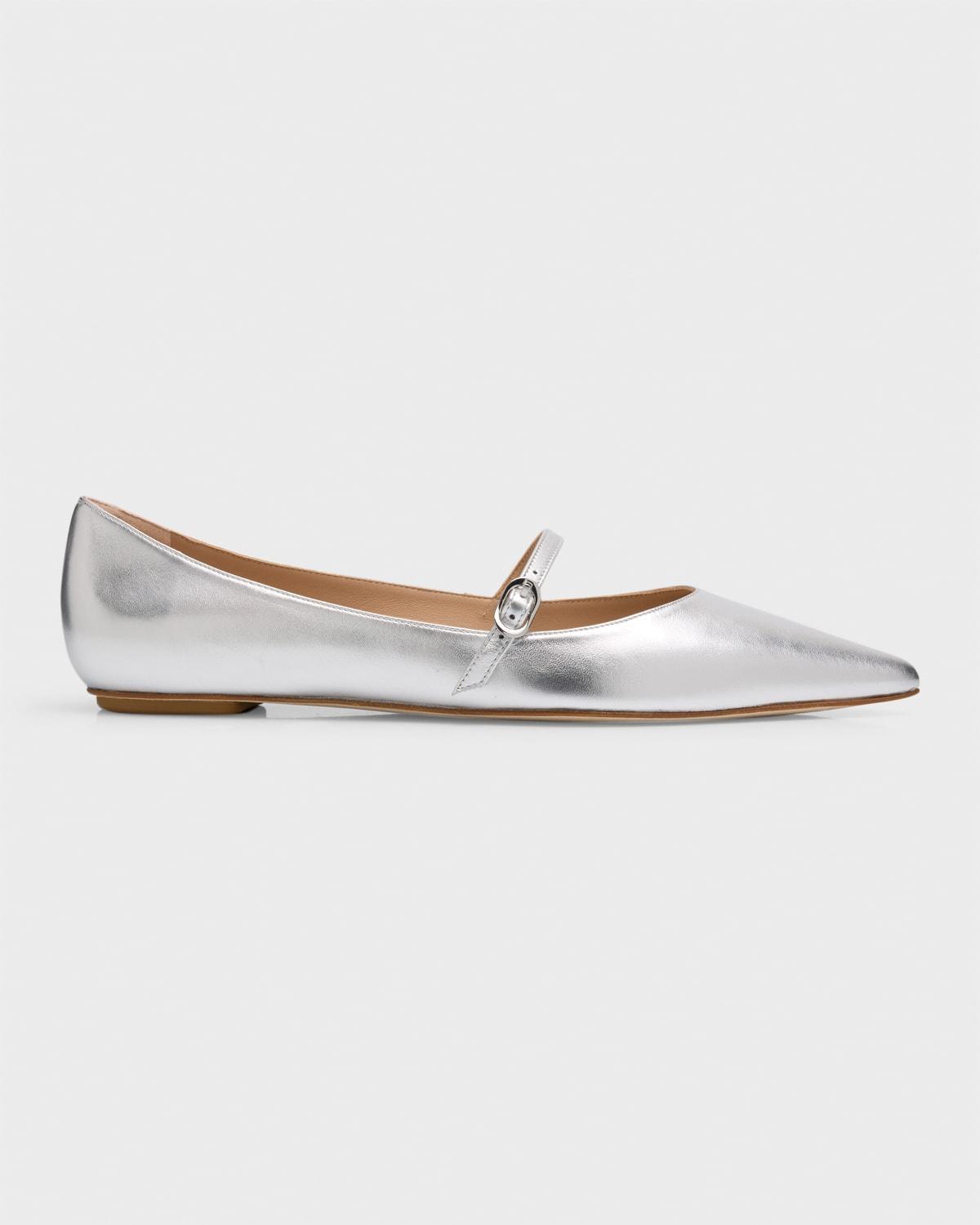 Stuart Weitzman Womens Emilia Mary Jane Flats Product Image