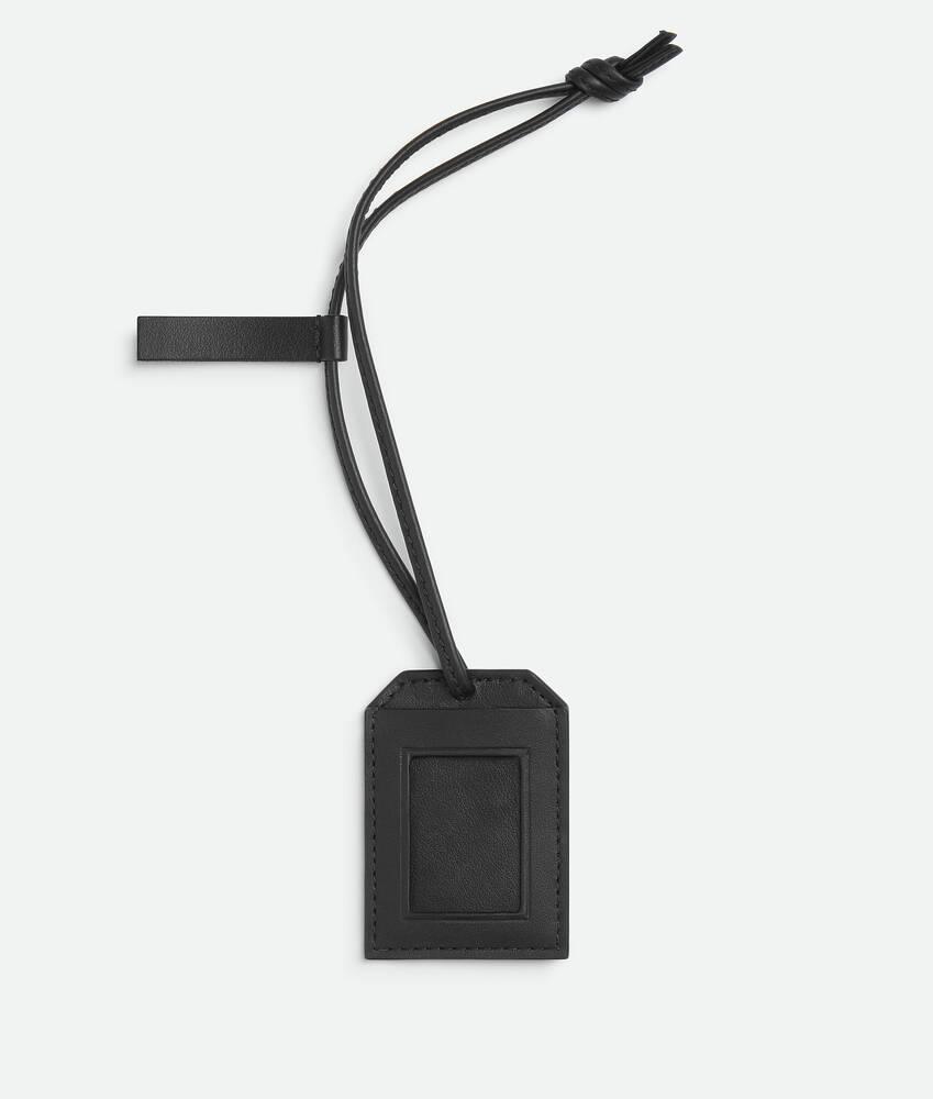 Photo Holder On Strap in Black Product Image