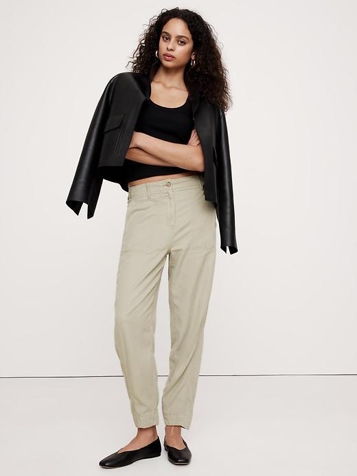 Soma High-Rise Barrel-Leg Pant Product Image