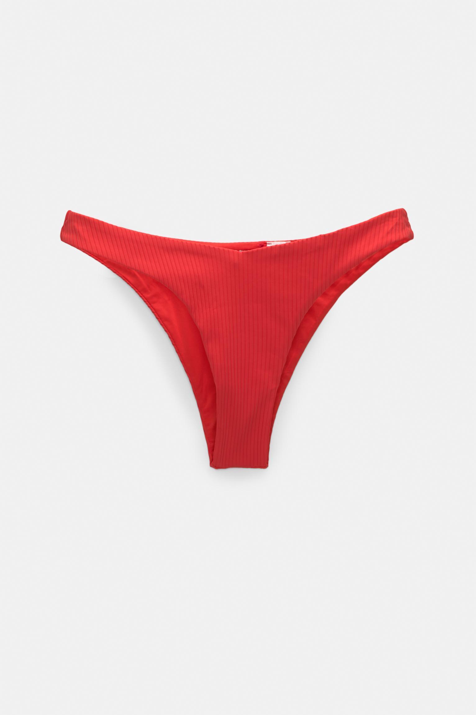 Ribbed V-shaped bikini bottoms Product Image