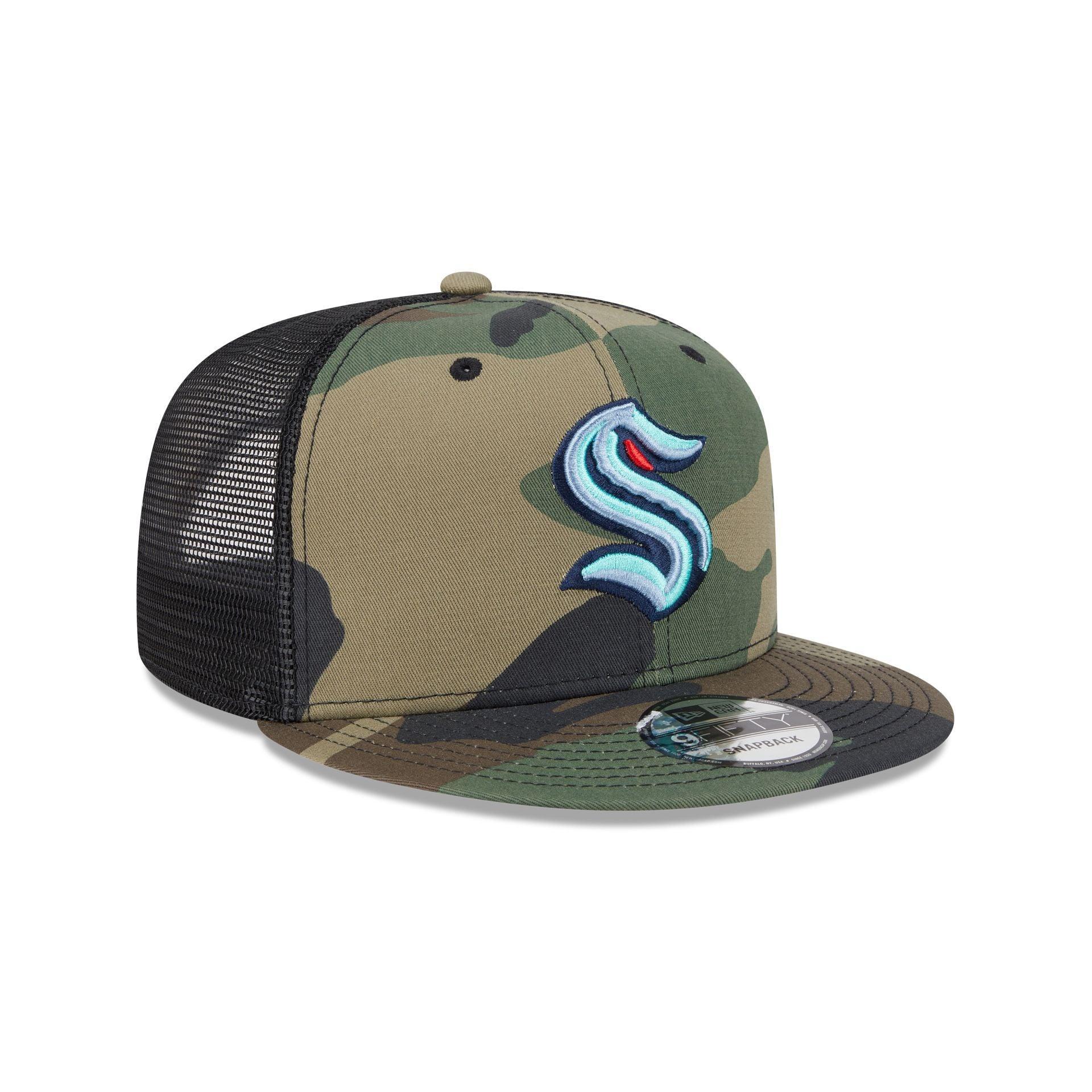 Seattle Kraken Camo 9FIFTY Trucker Hat Male Product Image