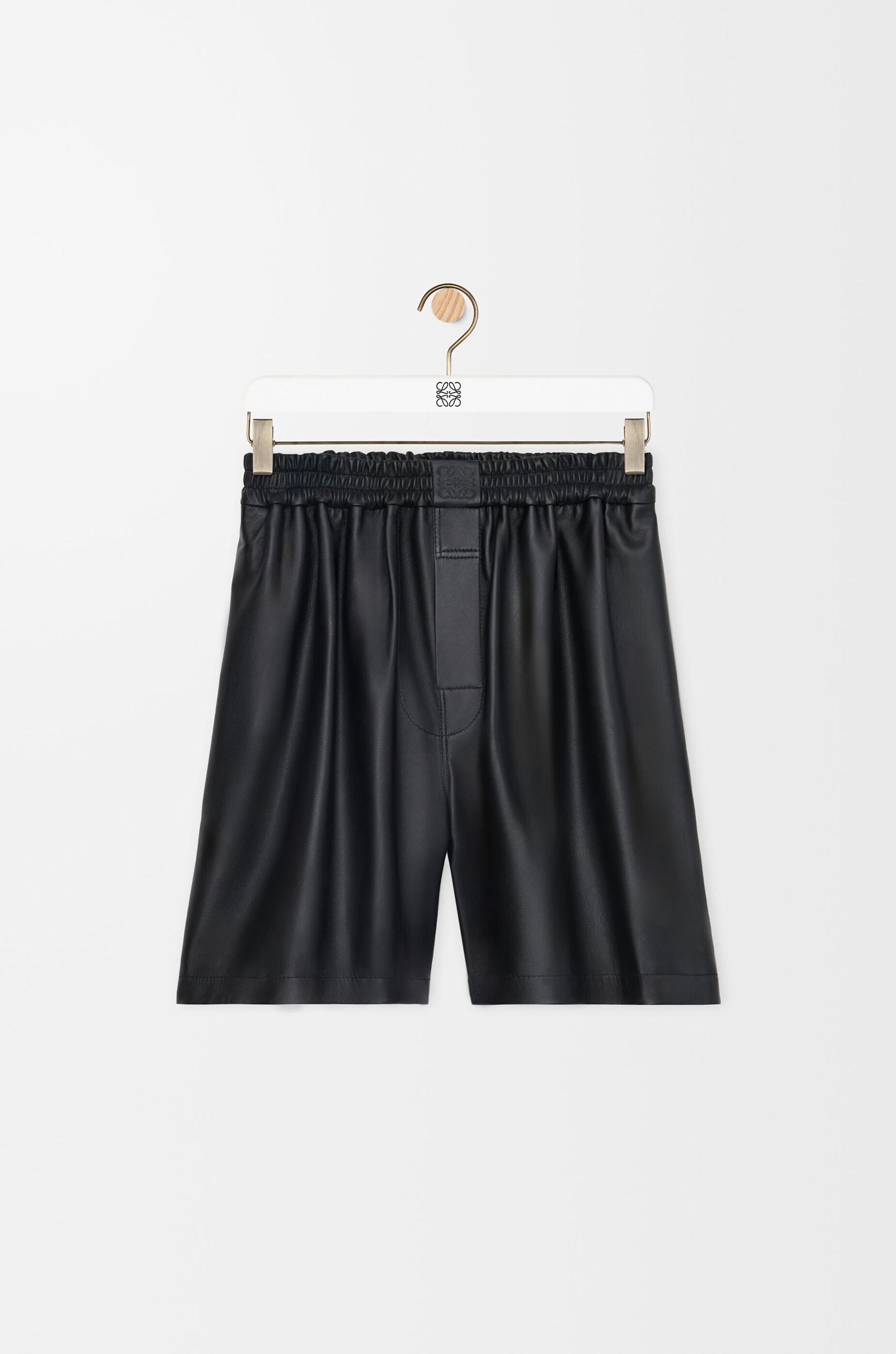 Shorts in nappa lambskin Product Image