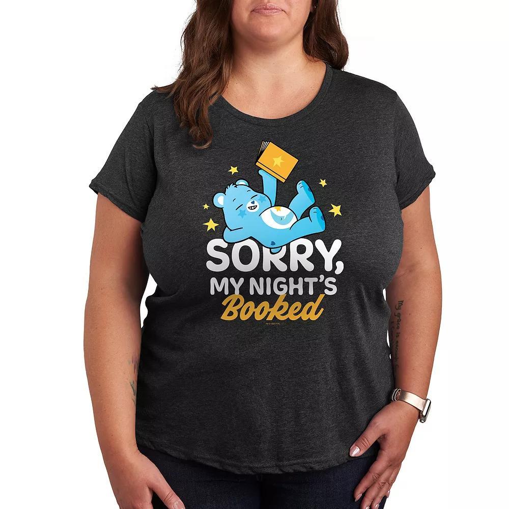 Plus I Would Always Rather Be Reading Graphic Tee, Womens Grey Green Product Image
