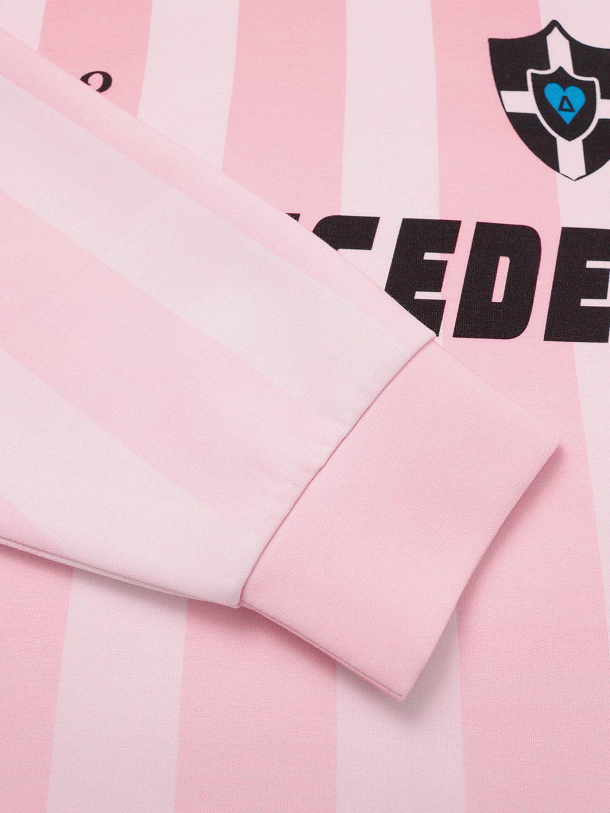 Aelfric Eden Gradient Stripe Print Sweatshirt Product Image