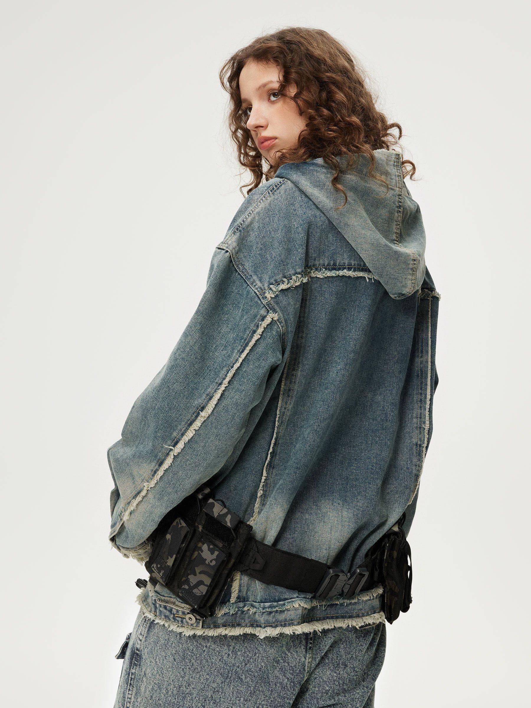 Aelfric Eden Denim Washed Hoodie Product Image