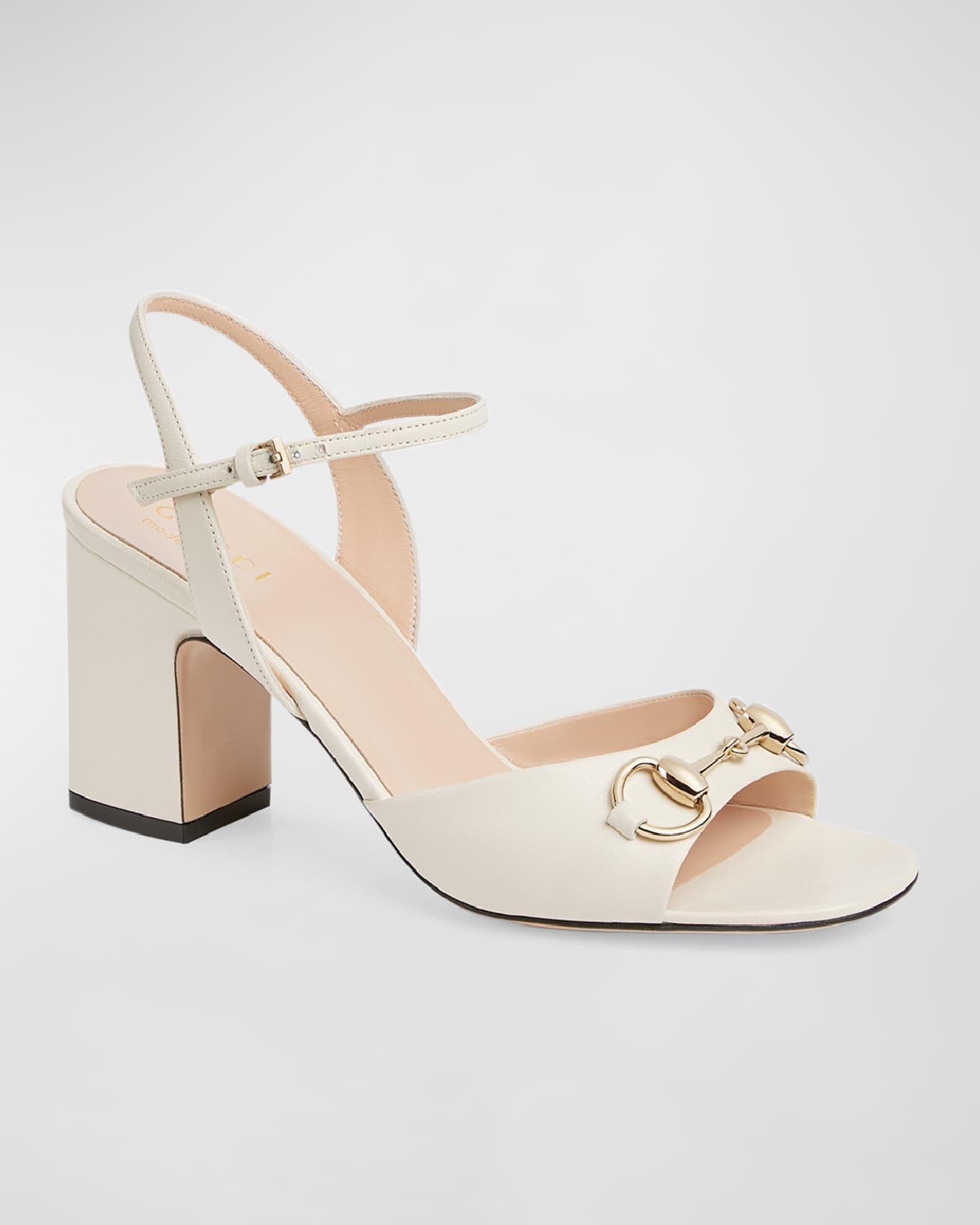 Lady Horsebit Leather Sandals Product Image