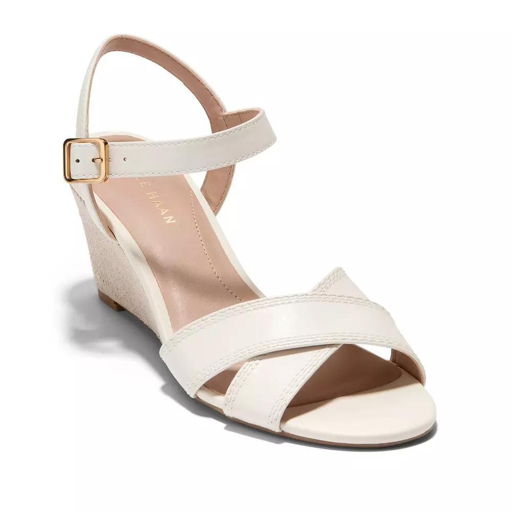 Cole Haan Renata Womens Criss Cross Wedge Sandals Product Image