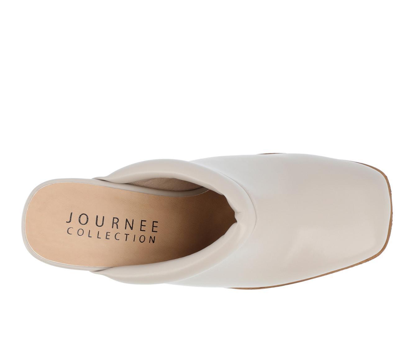 Women's Journee Collection Izara Block Heel Platform Clogs Product Image