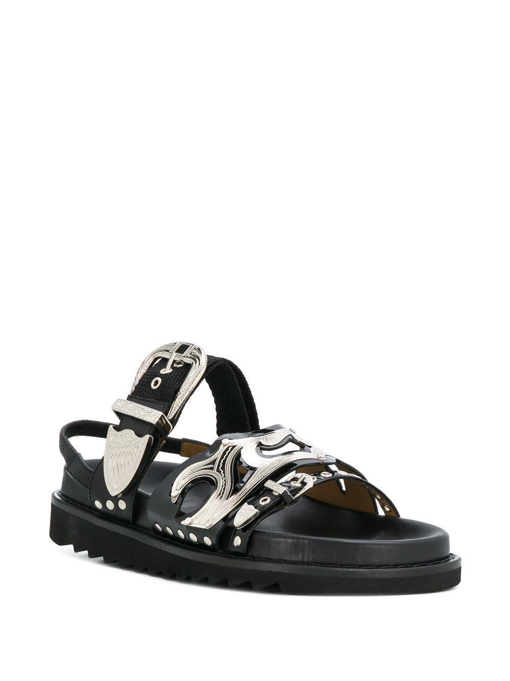 studded strap sandals Product Image