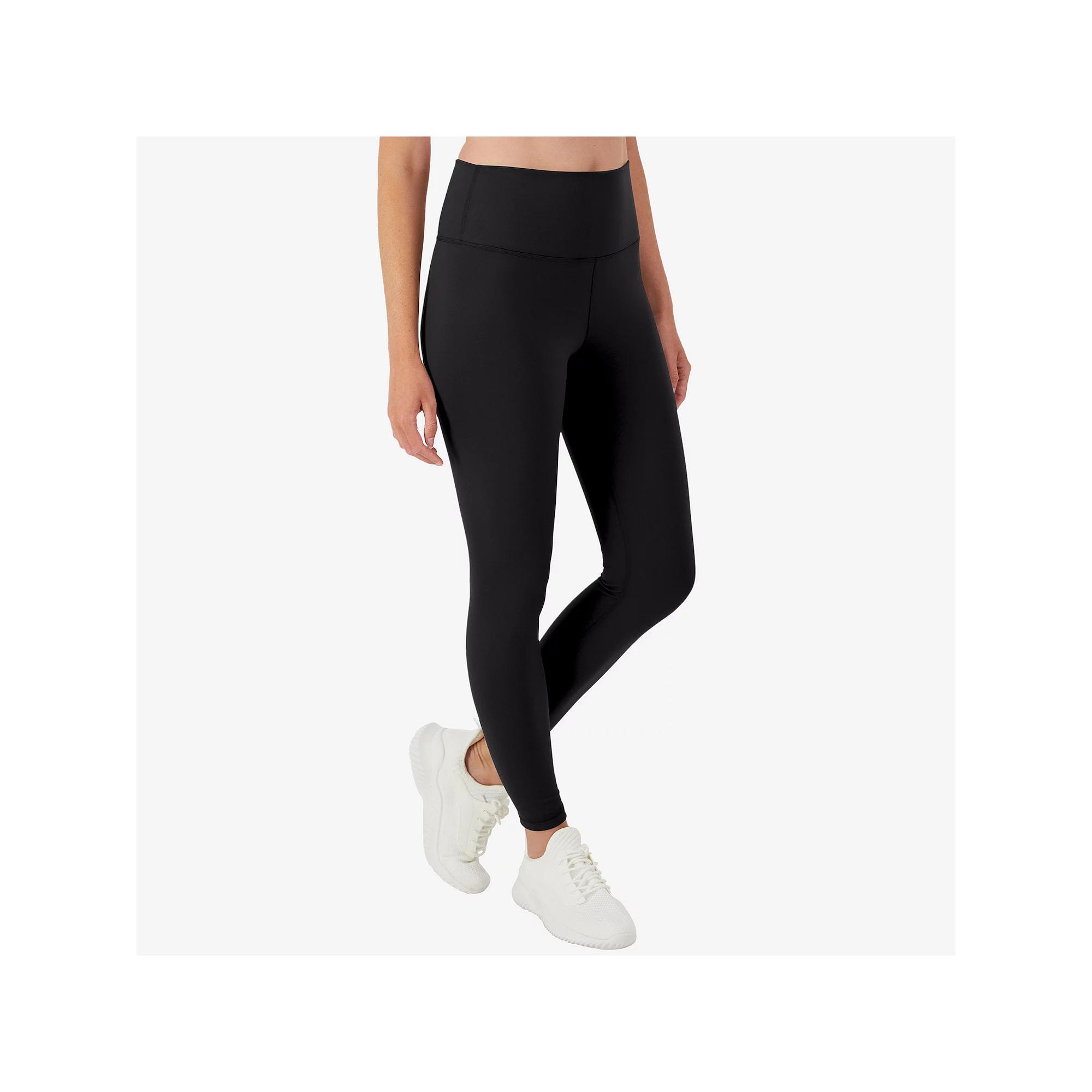 Women's Hanes Moves™ 7/8 Leggings with Internal Pockets, Size: Large, Blue Dive Product Image