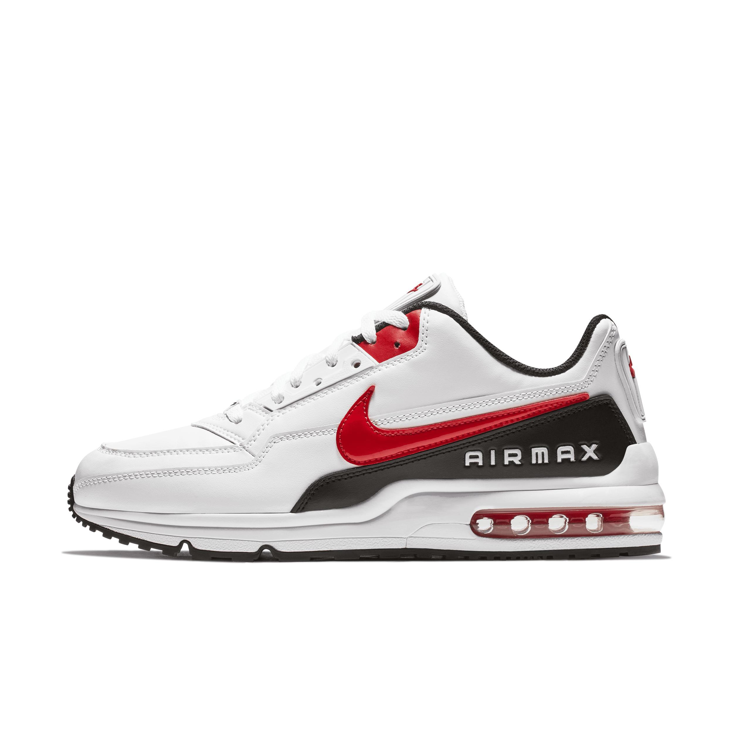 Nike Air Max LTD 3 Men's Athletic Shoes, Women's, Size: 15, White Red Black Product Image