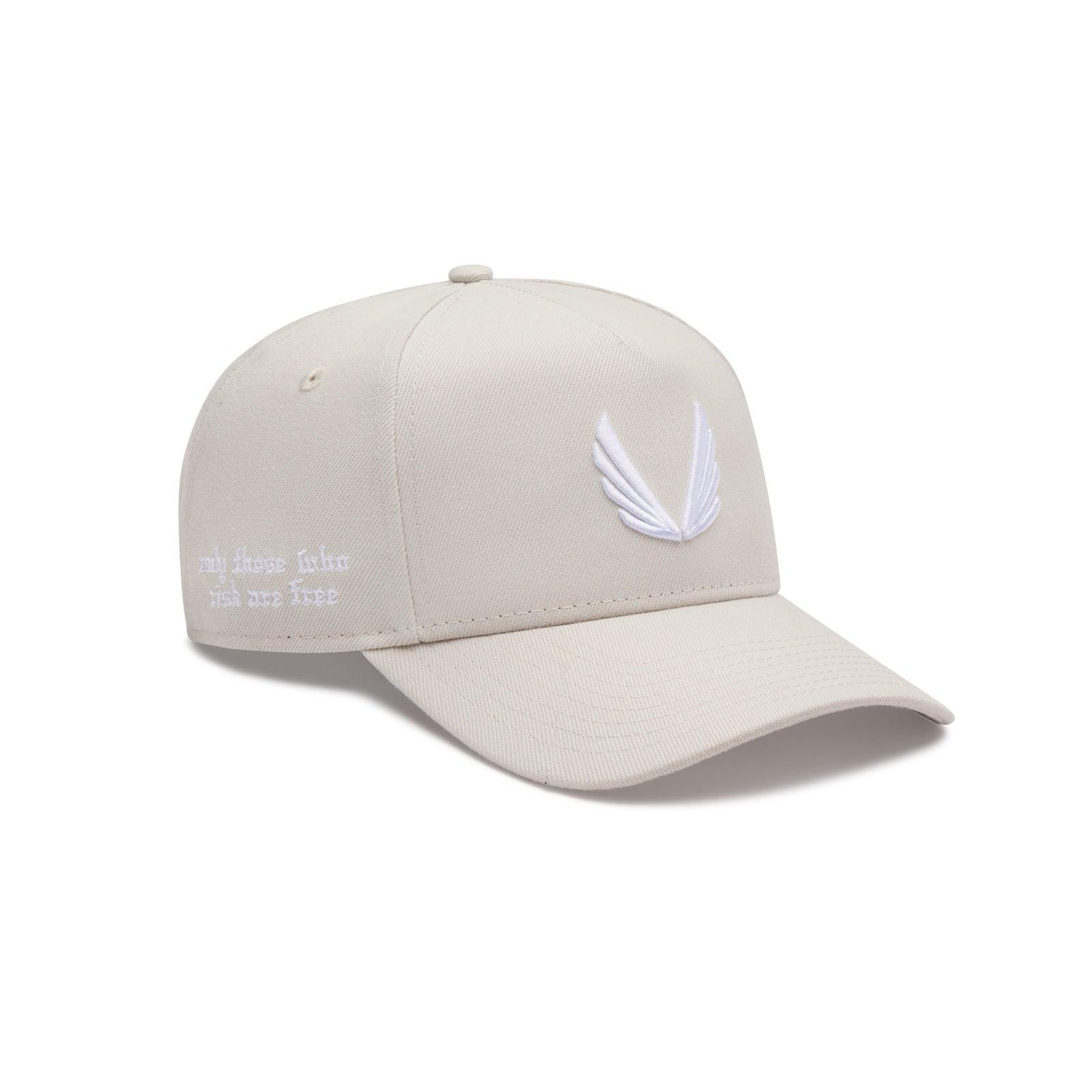 New Era® 9Forty® A-Frame Hat - Stone/White Product Image