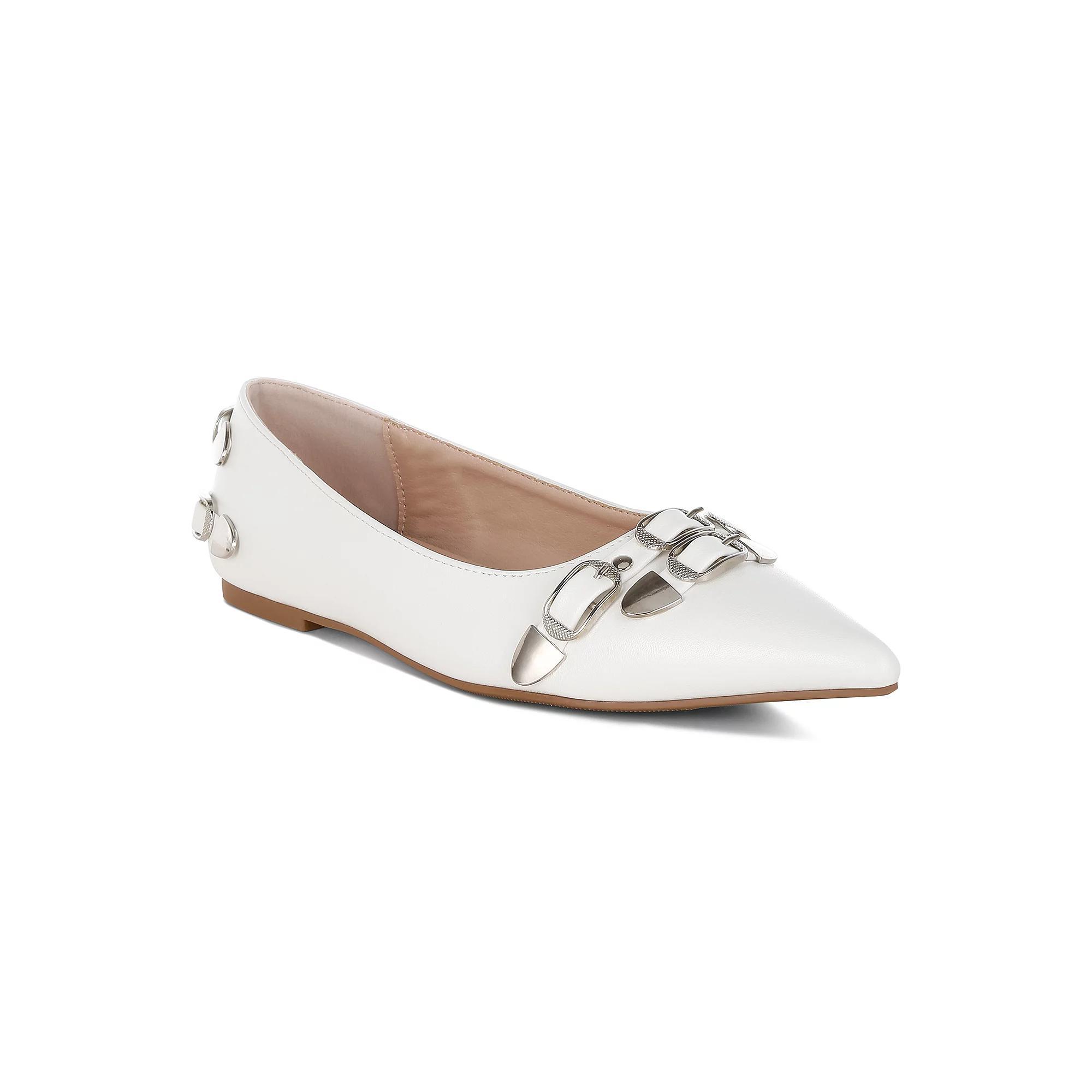 London Rag Ballerinas Women's Flats, Size: 6, White Product Image