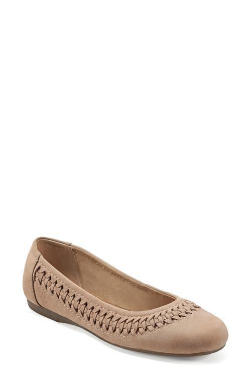 Earth Womens Jett Woven Round Toe Slip-on Dress Flats Product Image