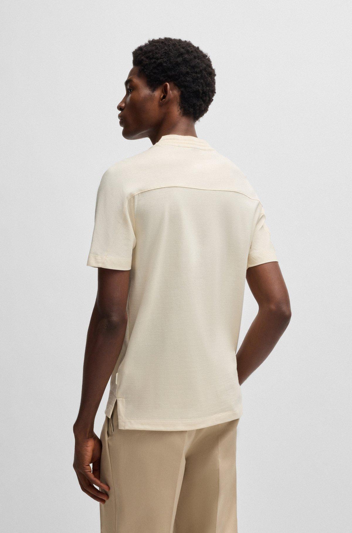 Regular-fit T-shirt in stretch flannel Product Image