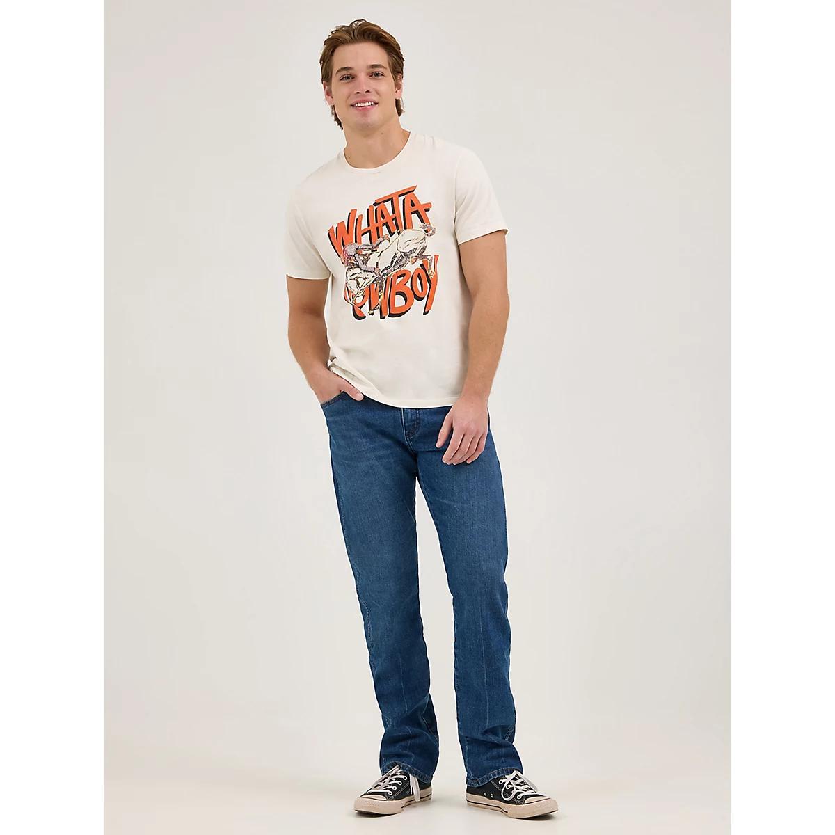 Wrangler x Whataburger Men's Cowboy Graphic T-Shirt | Men's SHIRTS | Wrangler® Product Image
