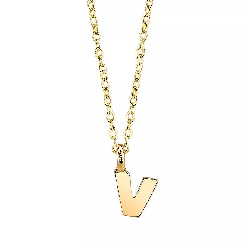 1928 Initial Pendant Necklace, Womens Product Image