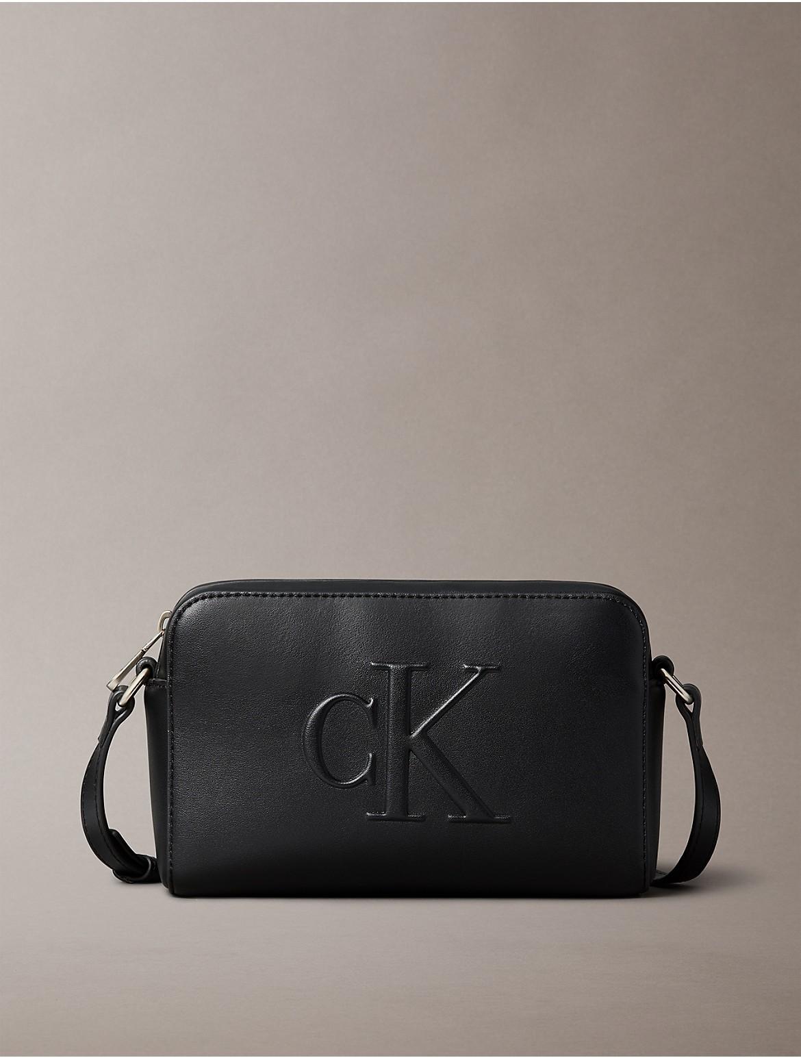 Calvin Klein Womens Sculpted Impression Camera Bag - Black - OS Product Image