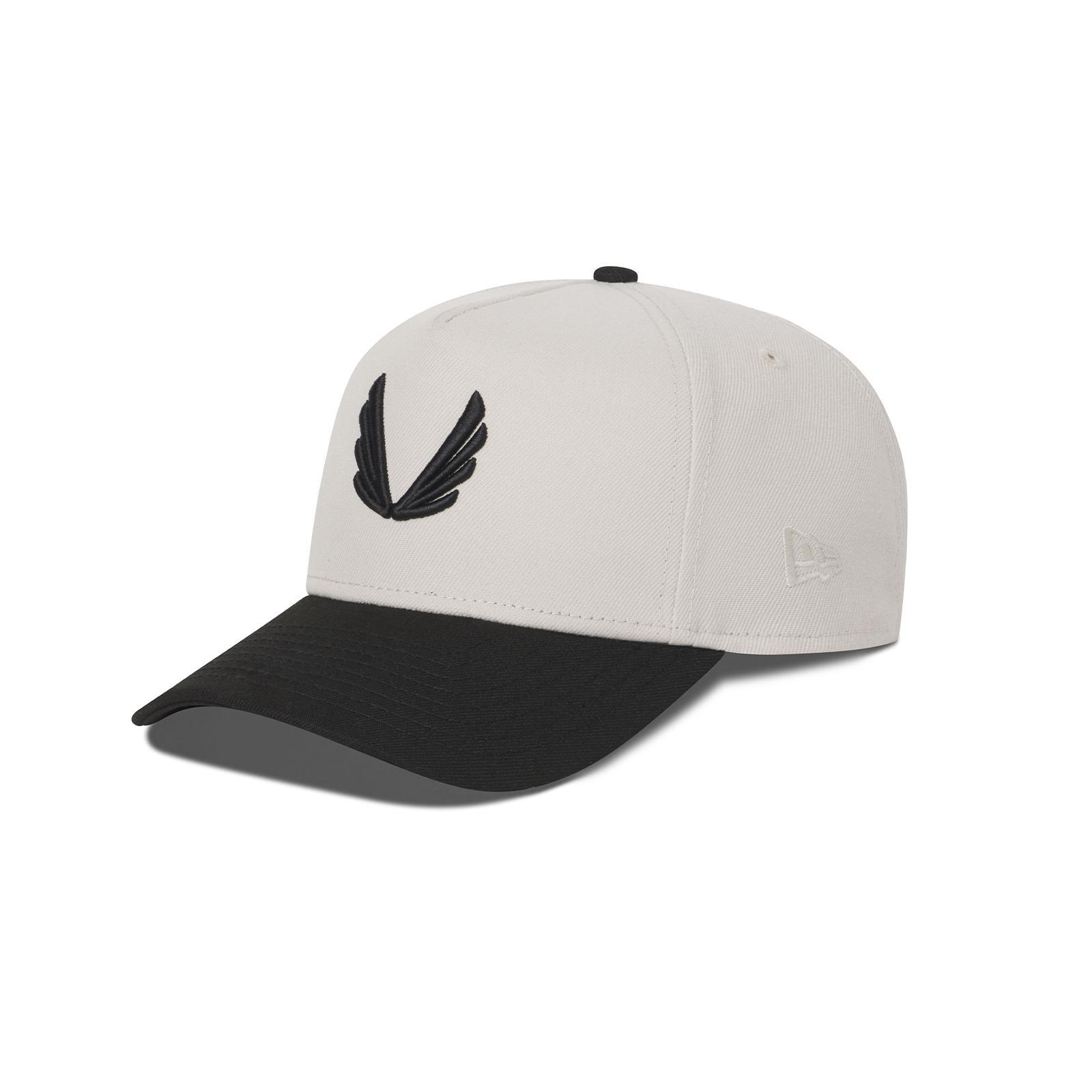 New Era® 9Forty® A-Frame Hat - Stone/Crimson Two Tone Product Image