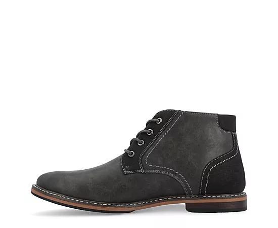 VANCE Franco Men's Plain Toe Chukka Boots, Size: 8.5, Brown Product Image