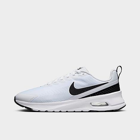 Nike Air Max Nuaxis Men's Running Shoes, Women's, Size: 7, White Black White Product Image