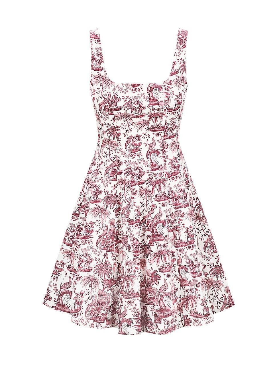 Womens Wells Toile De Jouy Minidress Product Image
